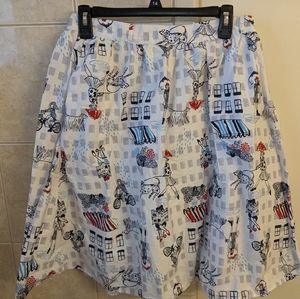 Mod cloth skirt European scene